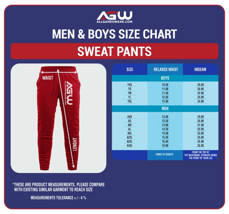 Men Size chart-16 1