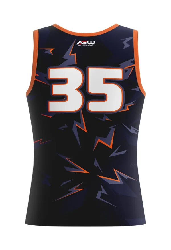 Basketball v-neck #3 - Image 2