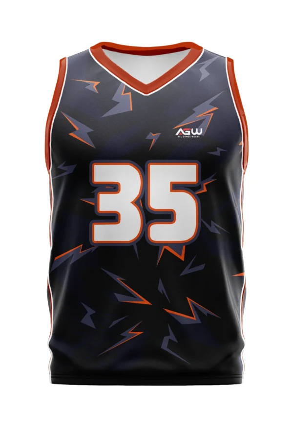 Basketball v-neck #3