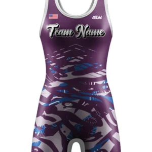 Women Wrestling Singlet #1