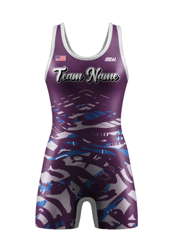 Women Wrestling Singlet #1