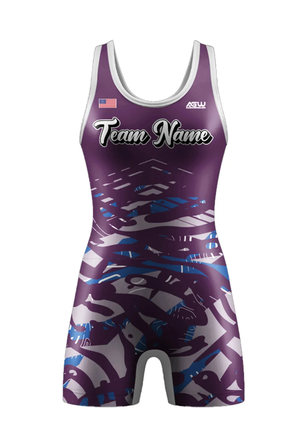 Women Wrestling Singlet #1